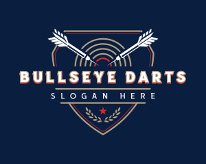 Dart Target Sport logo design