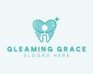 Sparkle Tooth Dentist logo design