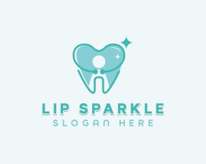 Sparkle Tooth Dentist logo design