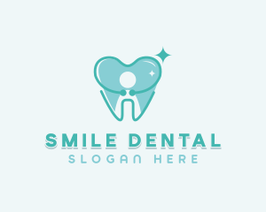 Sparkle Tooth Dentist logo design