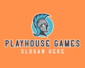 Spartan Game Avatar logo design