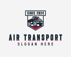 Truck Transportation Vehicle logo design