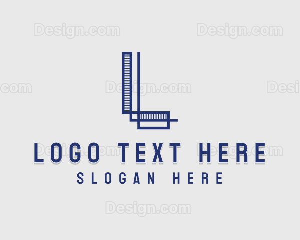 Modern Creative Lines Letter L Logo