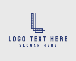 Modern Creative Lines Letter L logo