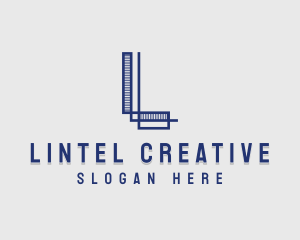 Modern Creative Lines Letter L logo design