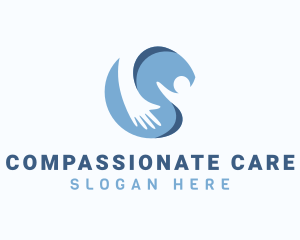 Human Social Worker logo design