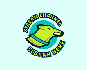 Dog Game Streaming logo design