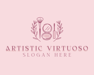 Feminine Makeup Styling logo design