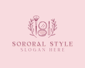 Feminine Makeup Styling logo design