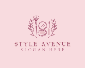 Feminine Makeup Styling logo design