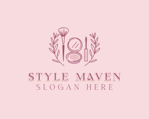 Feminine Makeup Styling logo design