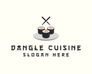 Japanese Sushi Restaurant logo design