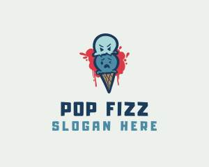 Ice Cream Scoop logo design