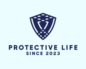 Protect Shield Defense logo design