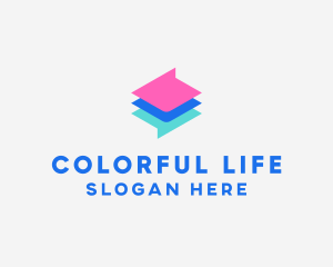 Colorful Chat App  logo design