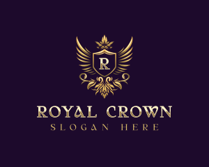 Luxury Crown Crest logo design