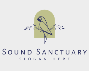 Natural Bird Sanctuary logo design