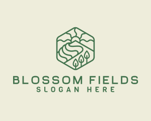 Farming Field Agriculture logo design