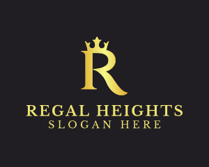 Regal Royal Letter R logo design