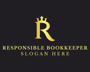 Regal Royal Letter R logo design