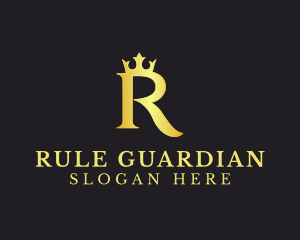 Regal Royal Letter R logo design