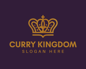 Kingdom Monarch Crown logo design