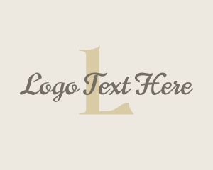 Cursive Elegant Business logo