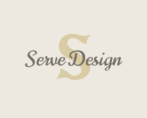 Cursive Elegant Business logo design