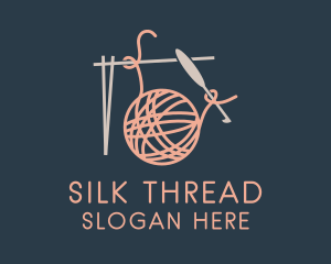 Crochet Thread Yarn  logo design