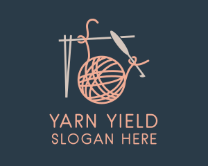 Crochet Thread Yarn  logo design