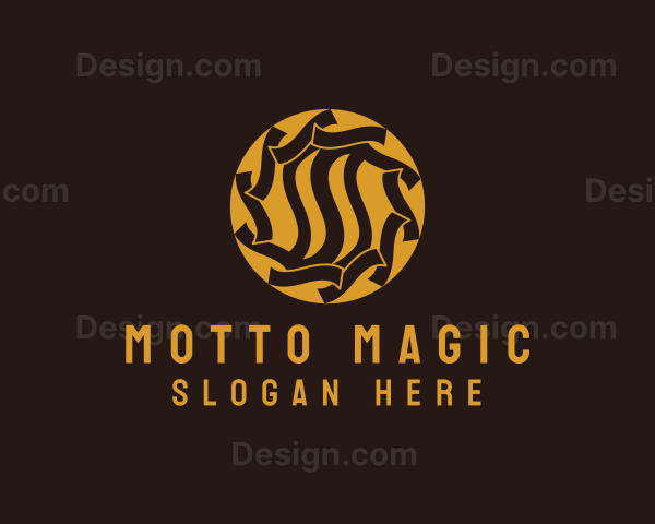 Ornamental Decor Coin Logo