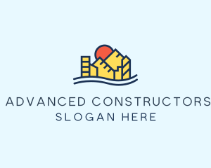 Urban City Construction logo design