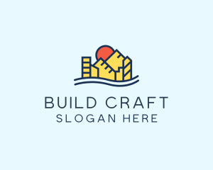 Urban City Construction logo design