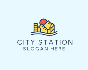 Urban City Construction logo design