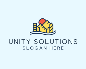 Urban City Construction logo design