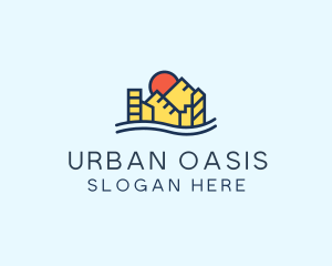 Urban City Construction logo design