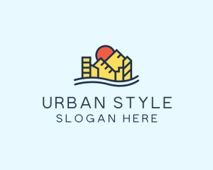 Urban City Construction logo design