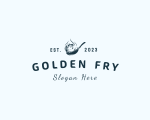 Frying Pan Cooking Restaurant logo design