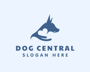 Dog Hound Love logo design