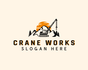 Mountain Crane Heavy Equipment  logo