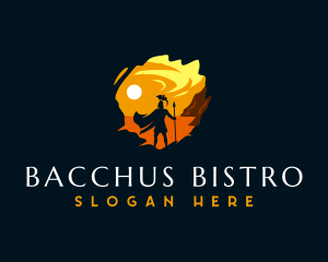 Greek Spartan Warrior logo