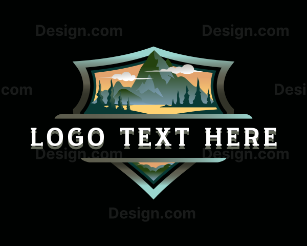 Mountain Adventure Hiking Logo