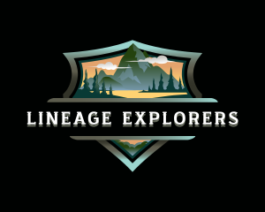 Mountain Adventure Hiking logo design