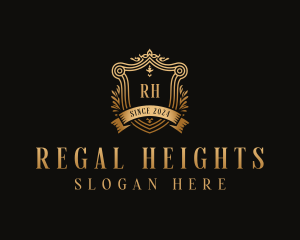 Royal Boutique Hotel logo design