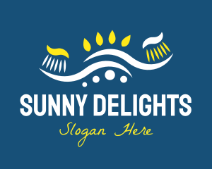 Tropical Summer Toothbrush logo