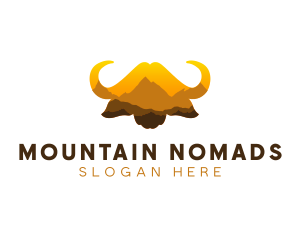 Buffalo Mountain Camping logo design