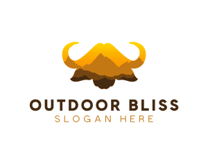 Buffalo Mountain Camping logo design