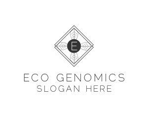 Nature Eco Leaf logo design