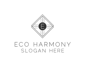 Nature Eco Leaf logo design