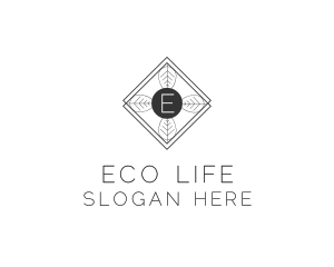 Nature Eco Leaf logo design